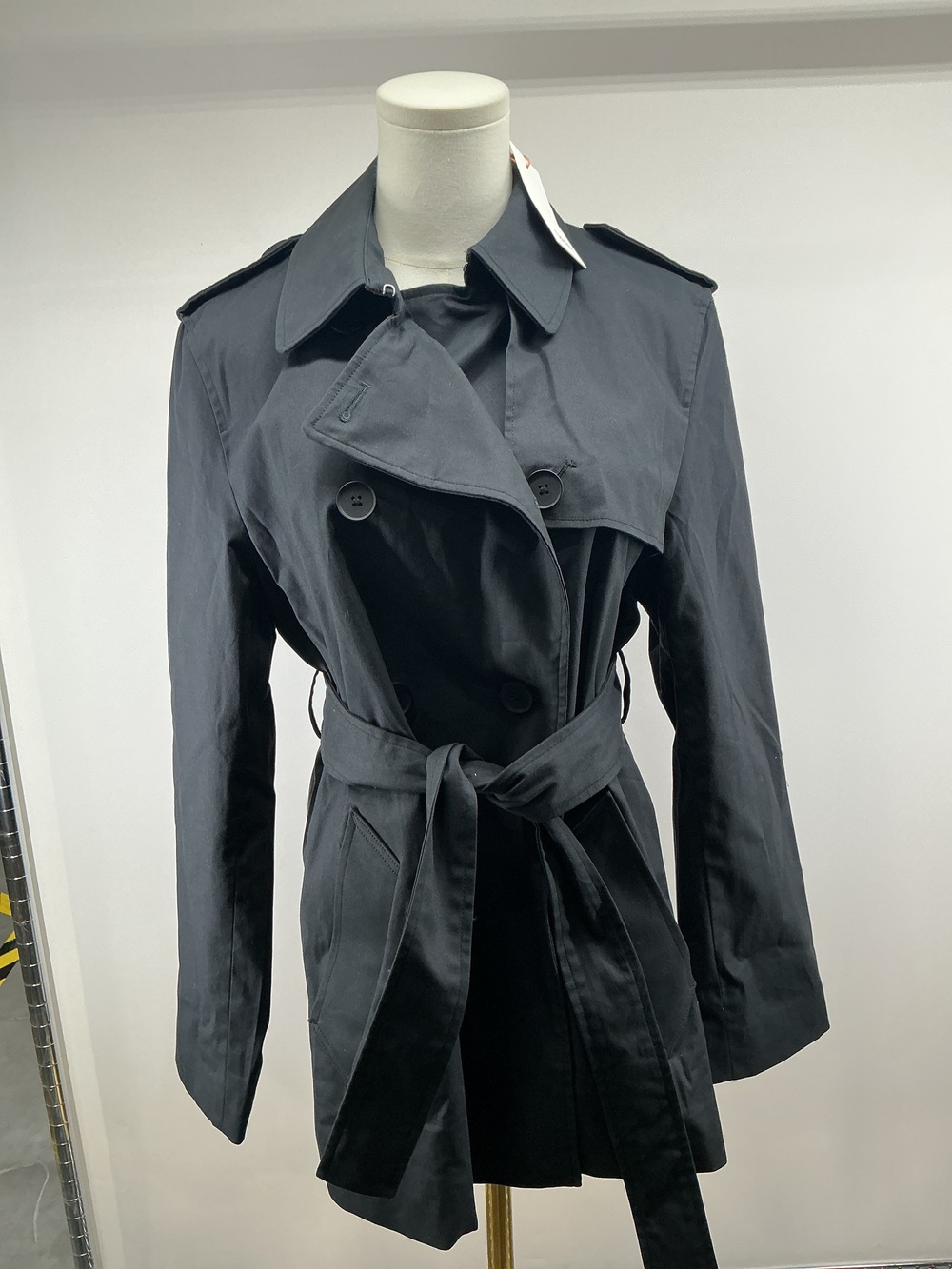 Comfort Stretch Short Trench Coat